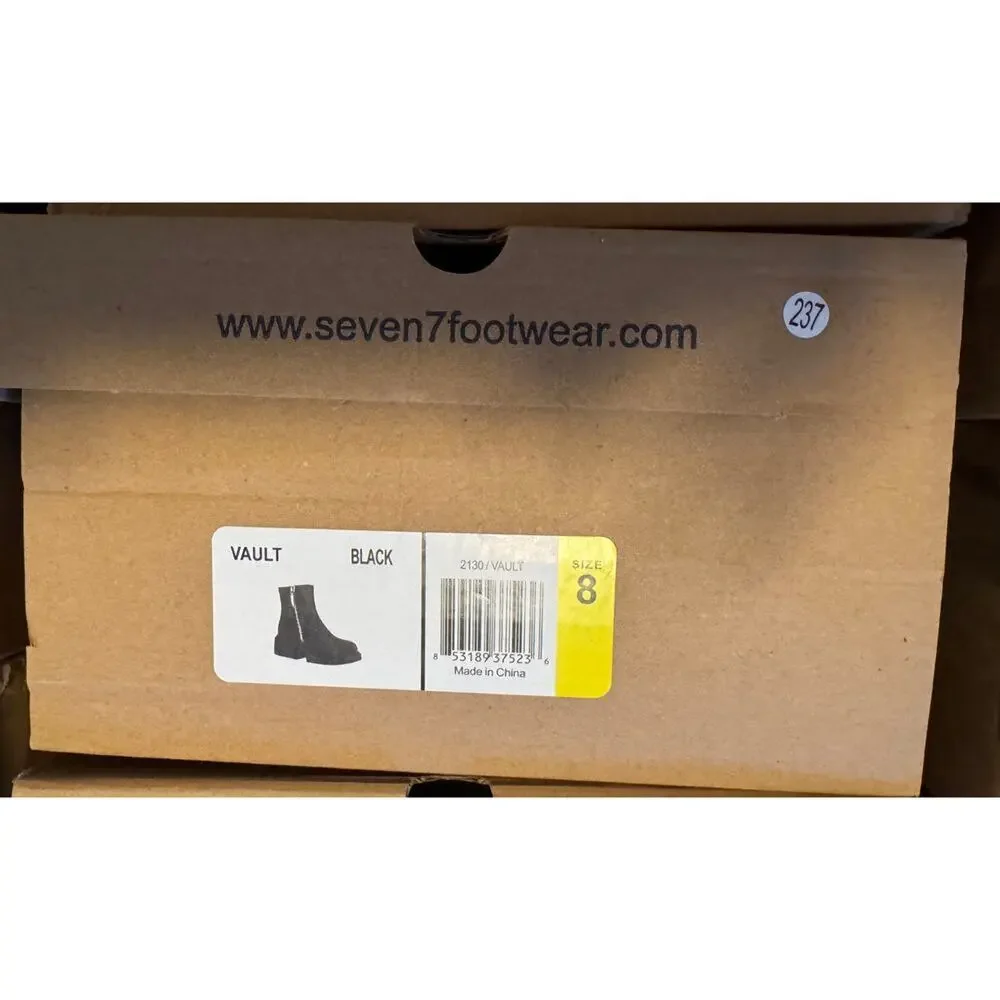 SEVEN7 Seven 7 Vault Combat Boots New in Box Various Sizes MSRP $70